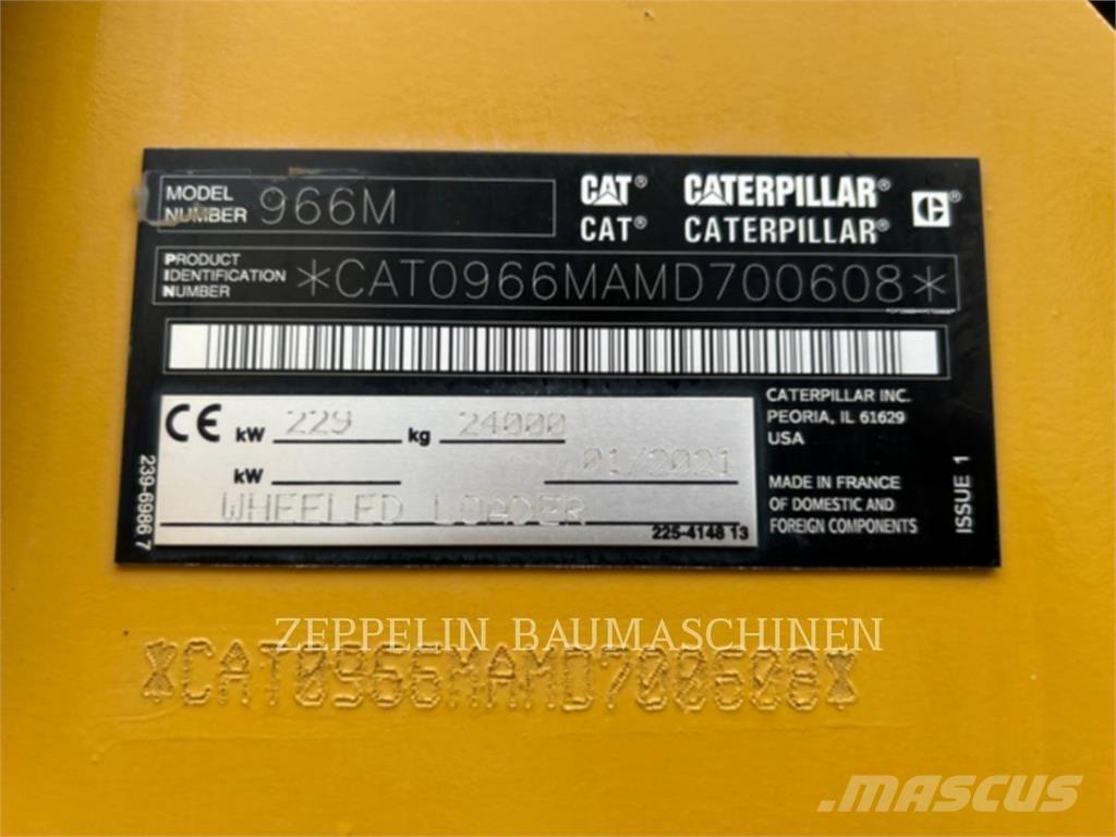 CAT 966M Cargadoras sobre ruedas