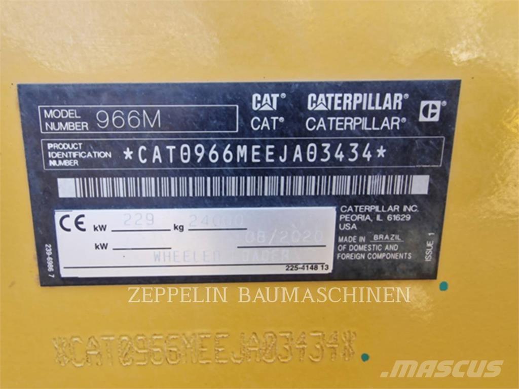 CAT 966M Cargadoras sobre ruedas