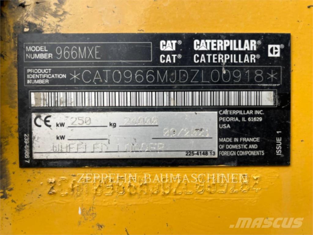 CAT 966MXE Cargadoras sobre ruedas