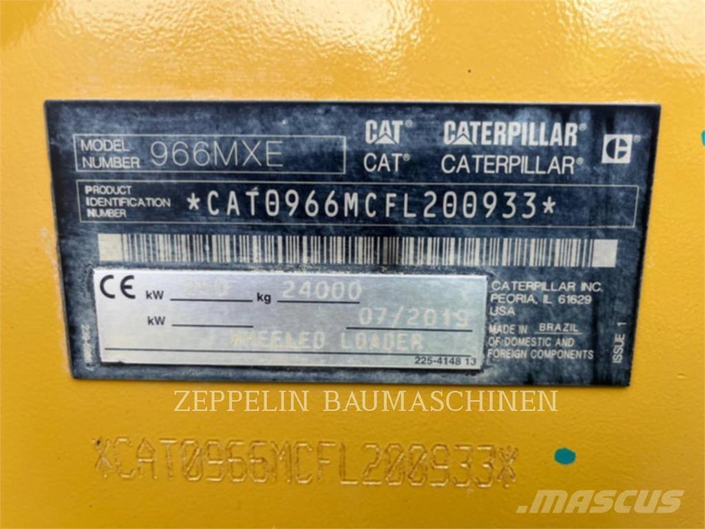 CAT 966MXE Cargadoras sobre ruedas