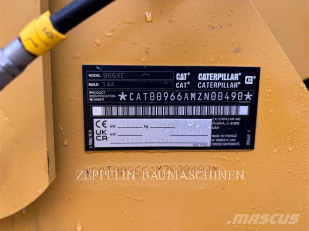 CAT 966XE Cargadoras sobre ruedas
