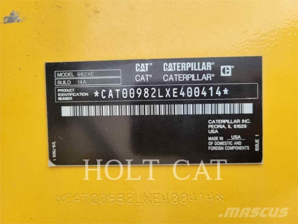 CAT 982 XE Cargadoras sobre ruedas