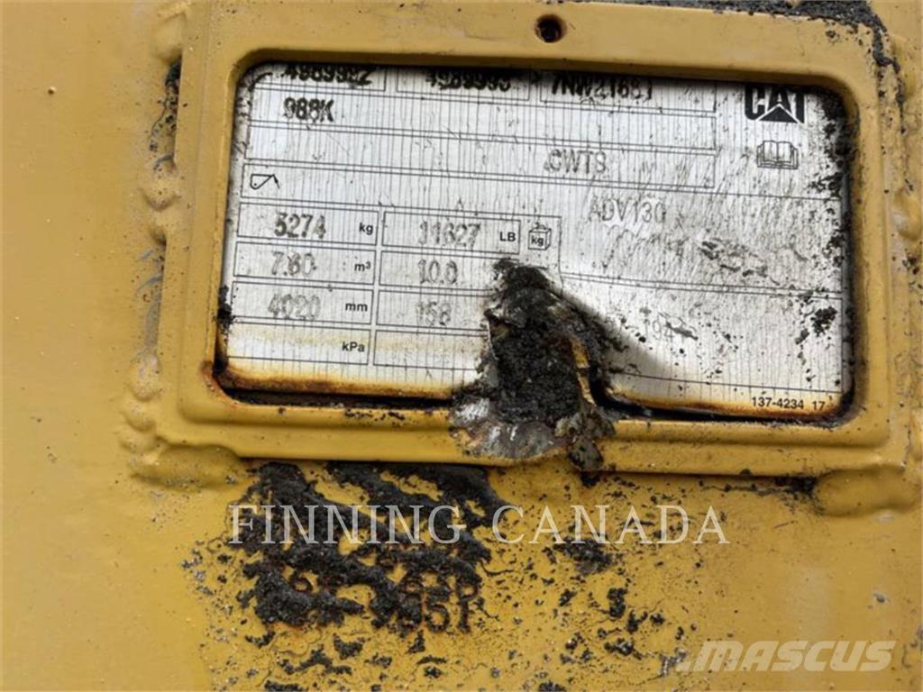 CAT 988K Cargadoras sobre ruedas
