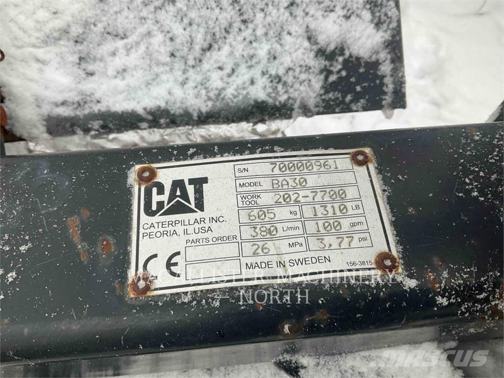 CAT BA30 Cepillos