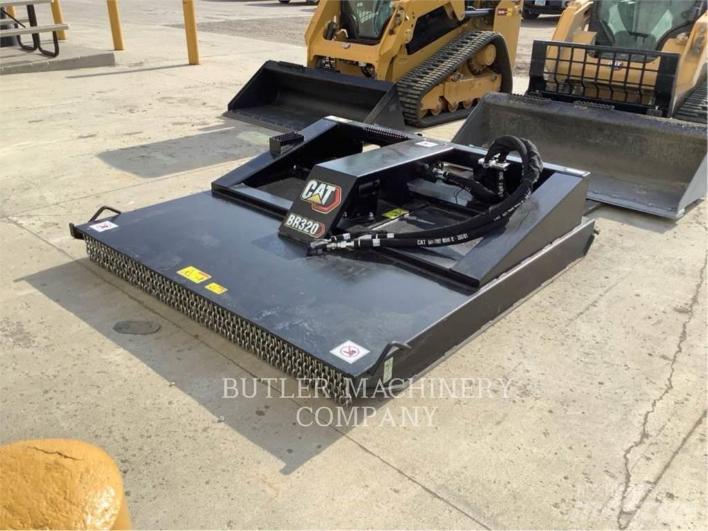 CAT BR320 Segadoras y cortadoras de hojas para pastos