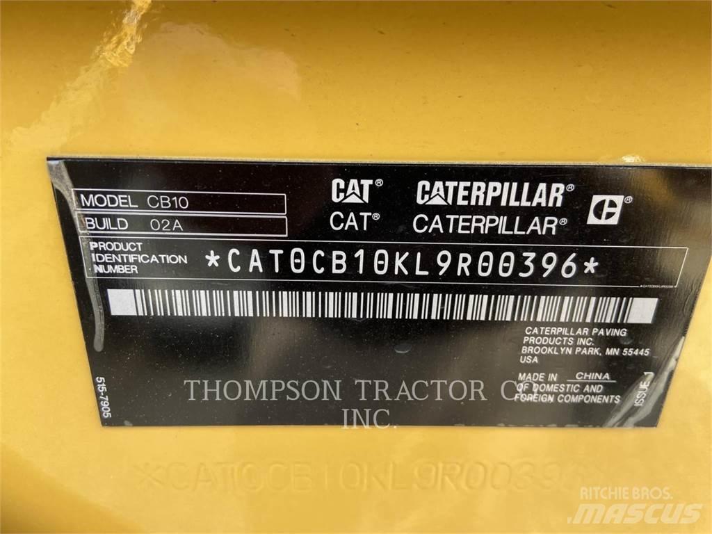 CAT CB 10 Rodillos de doble tambor
