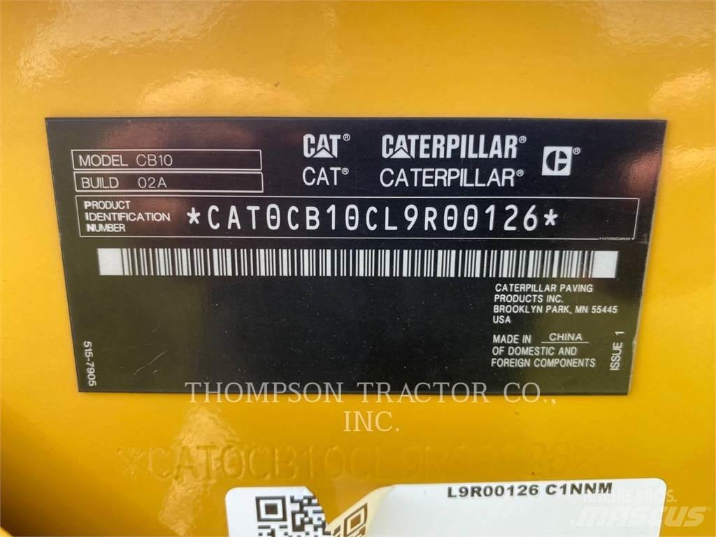 CAT CB 10 Rodillos de doble tambor