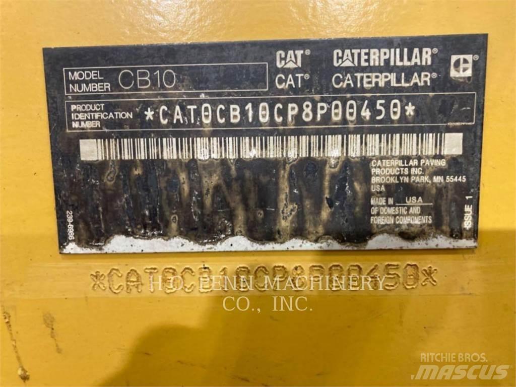 CAT CB 10 Rodillos de doble tambor