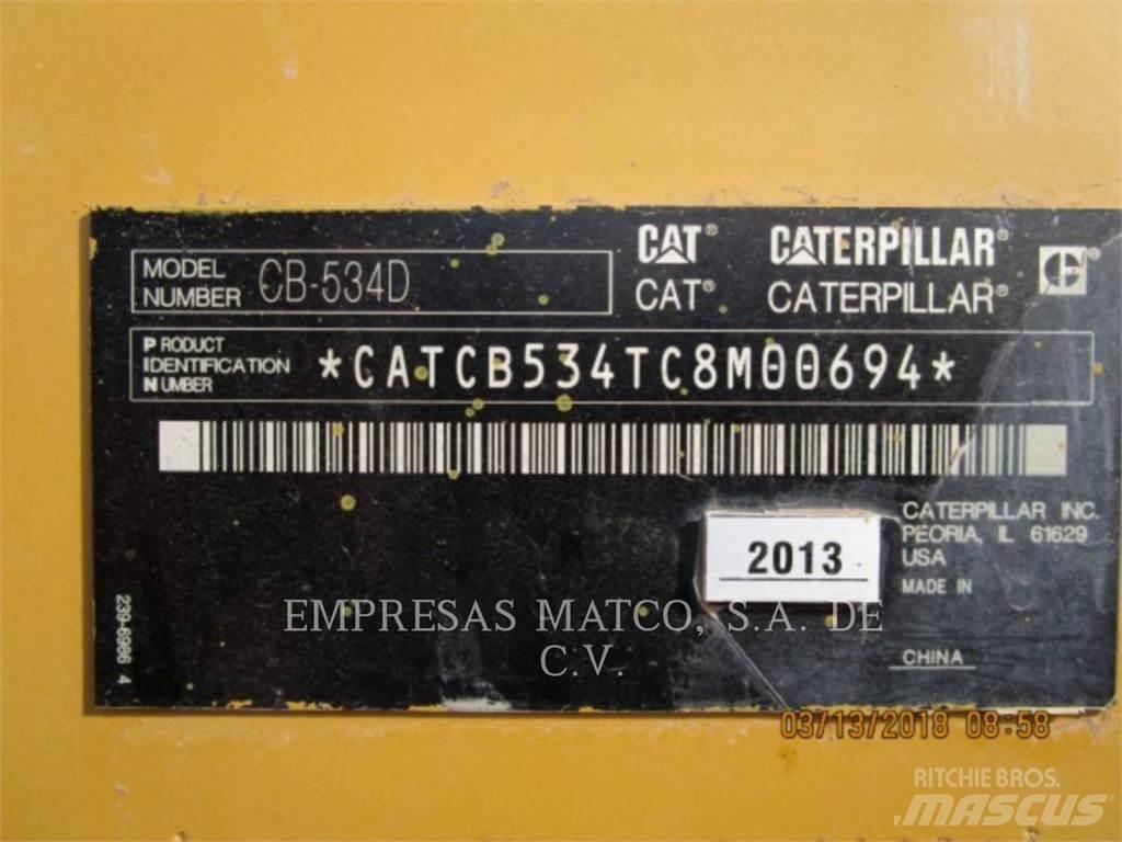 CAT CB-534D Rodillos de doble tambor