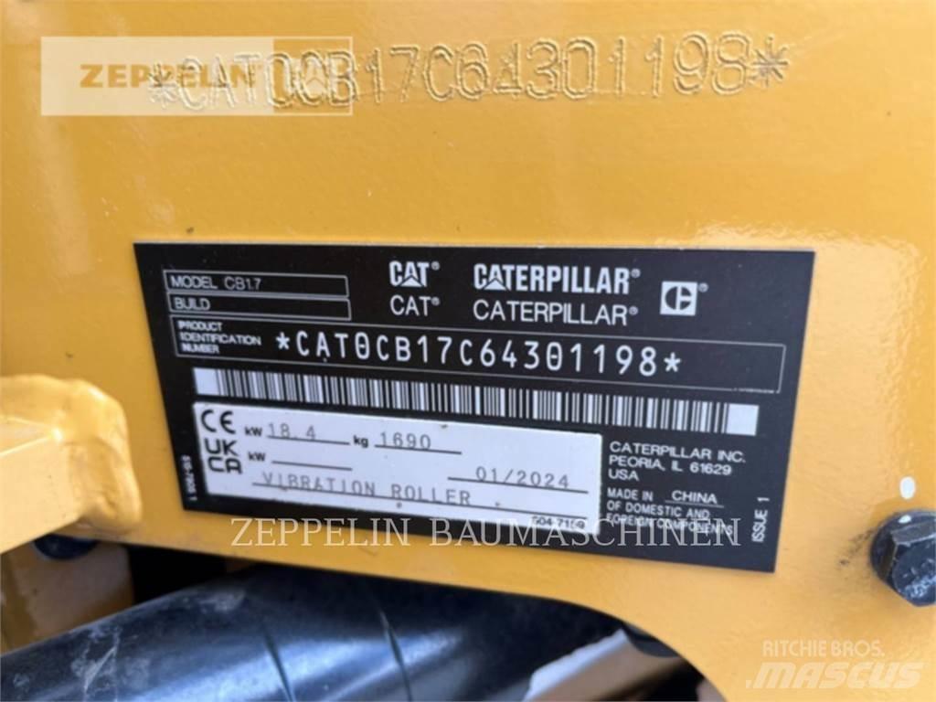 CAT CB1.7 Compactadores de suelo