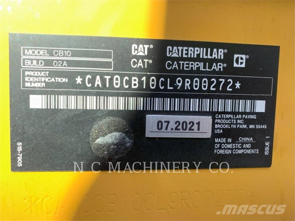 CAT CB10 Asfaltadoras