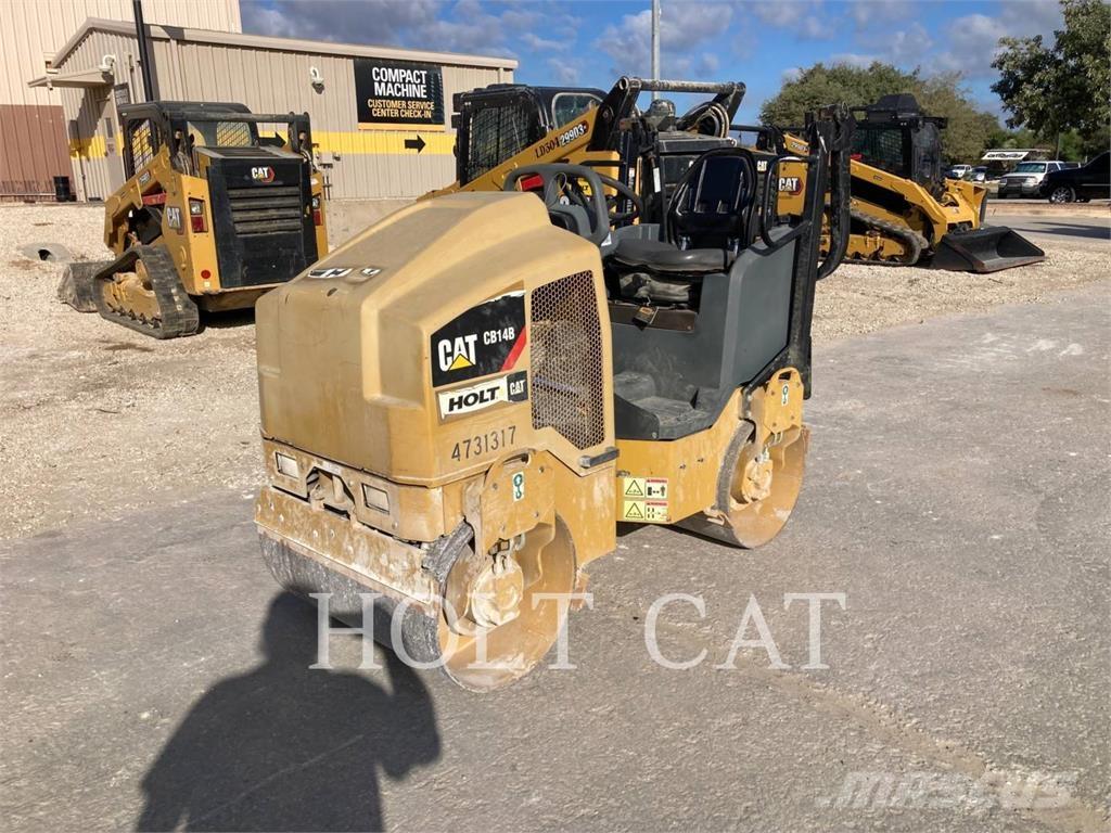 CAT CB14B Rodillos de doble tambor
