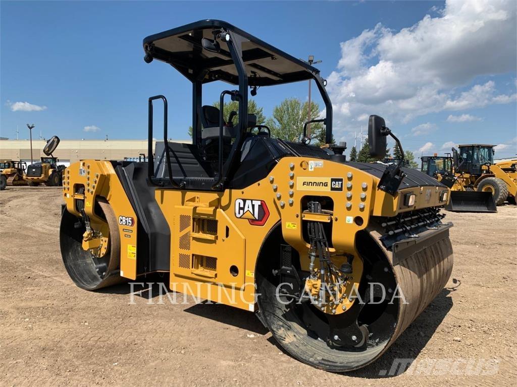 CAT CB15 Rodillos de doble tambor
