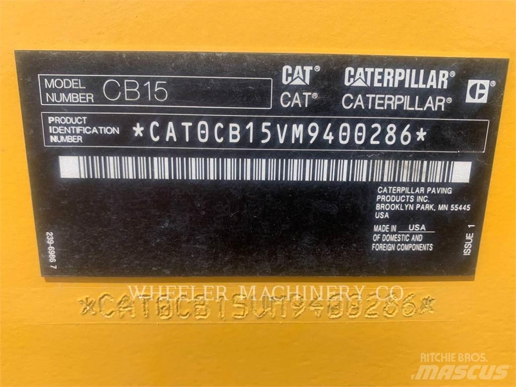CAT CB15 Rodillos de doble tambor