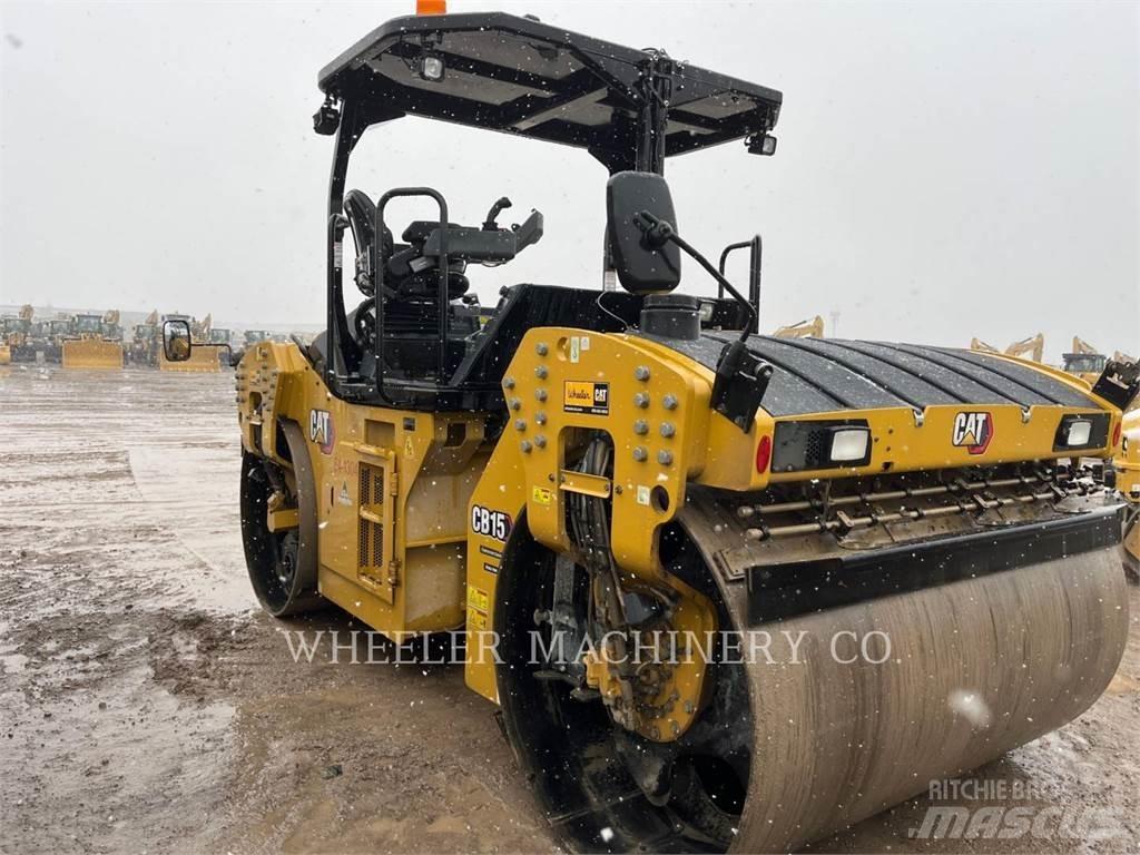 CAT CB15 CW VV Rodillos de doble tambor