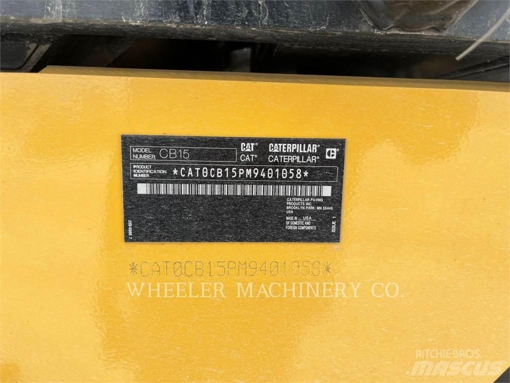 CAT CB15 CW VV Rodillos de doble tambor