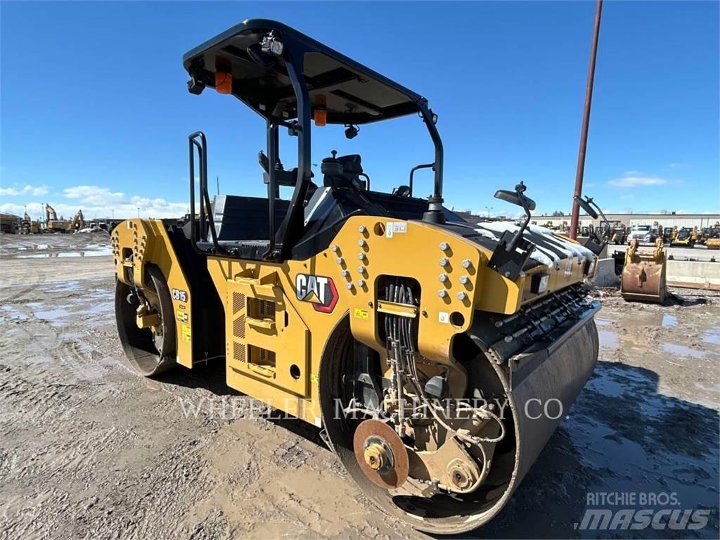 CAT CB15 CW VV Rodillos de doble tambor