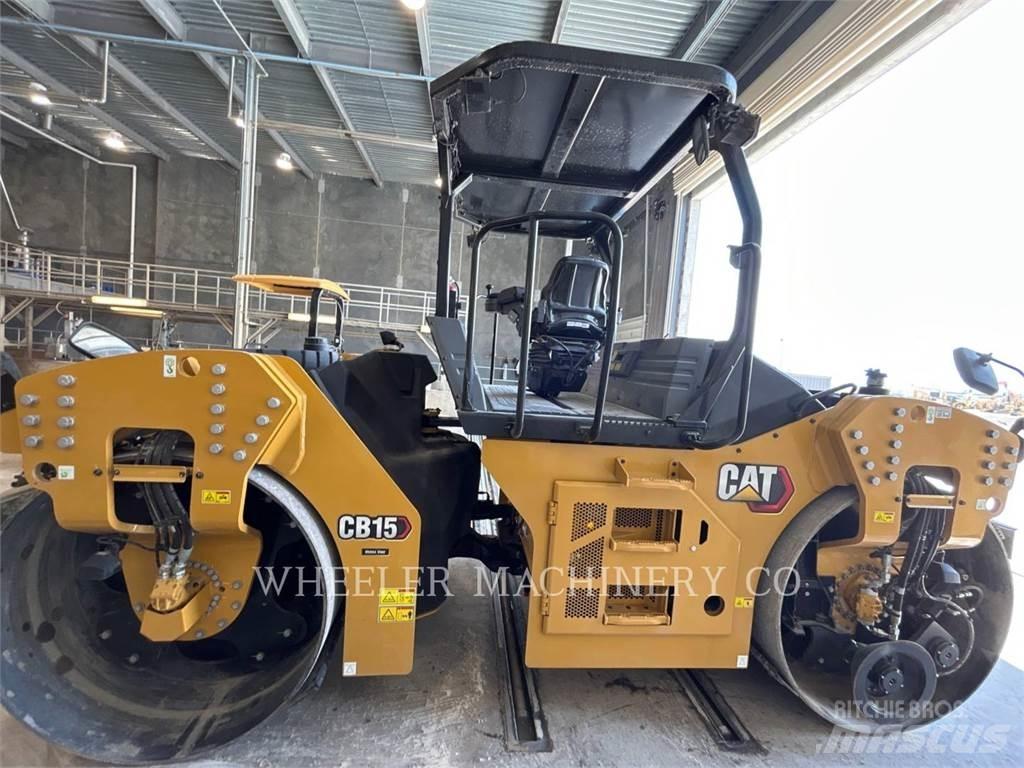 CAT CB15 CW VV Rodillos de doble tambor
