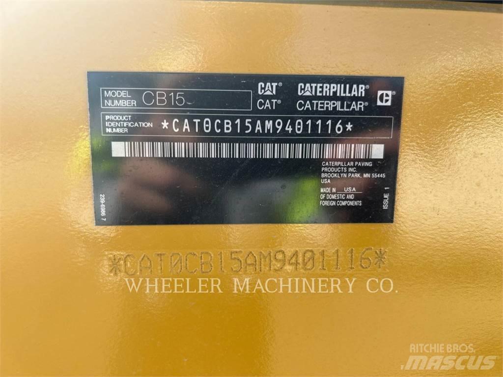 CAT CB15 CW VV Rodillos de doble tambor