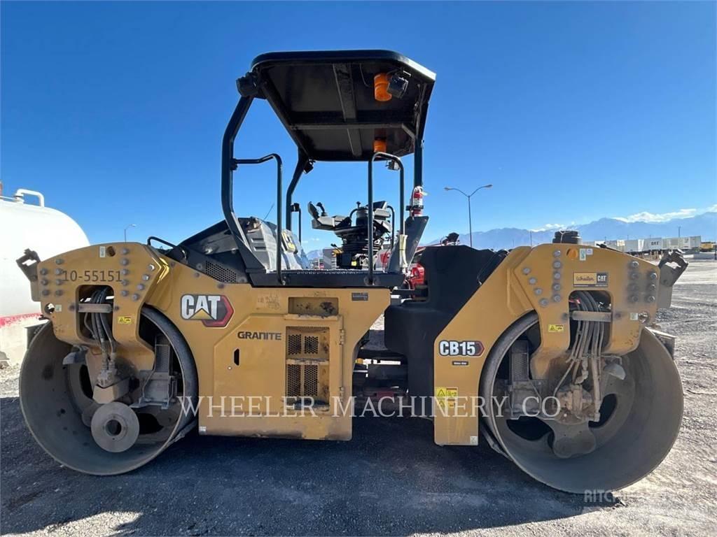 CAT CB15 CW VV Rodillos de doble tambor