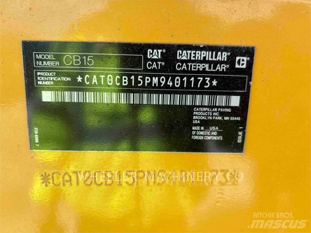 CAT CB15 CW VV Rodillos de doble tambor