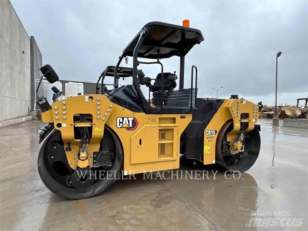 CAT CB15 CW VV Rodillos de doble tambor