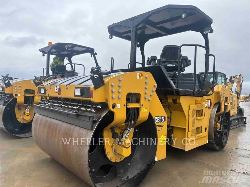 CAT CB15 CW VV Rodillos de doble tambor