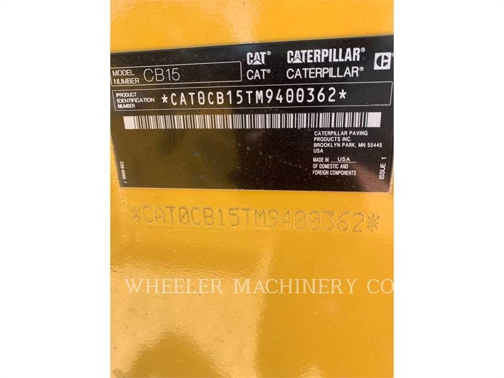 CAT CB15 CW VV Rodillos de doble tambor