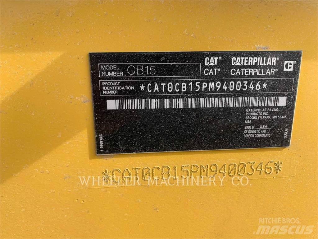 CAT CB15 VV Rodillos de doble tambor