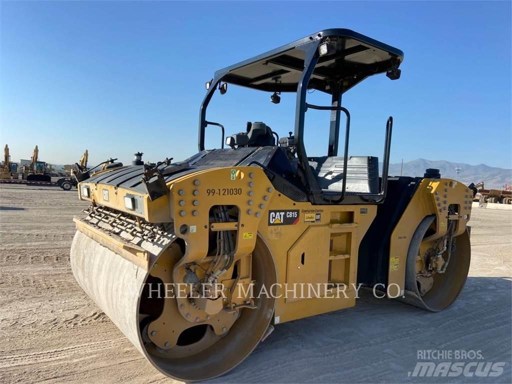 CAT CB15 VV Rodillos de doble tambor
