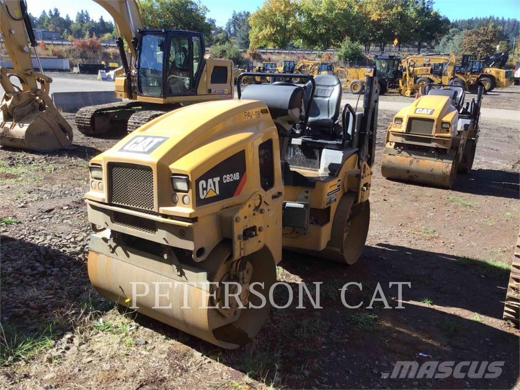CAT CB24B Rodillos de doble tambor