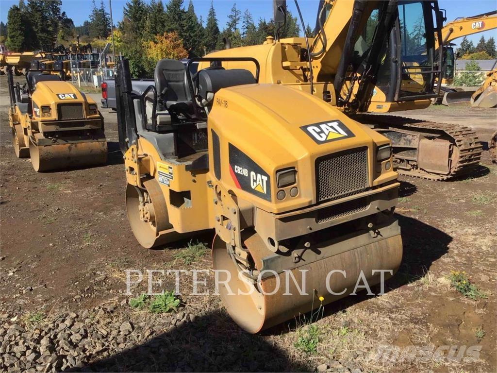 CAT CB24B Rodillos de doble tambor