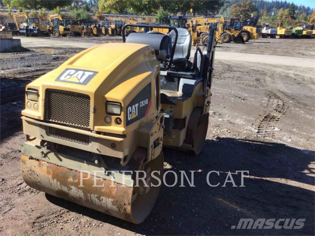 CAT CB24B Rodillos de doble tambor