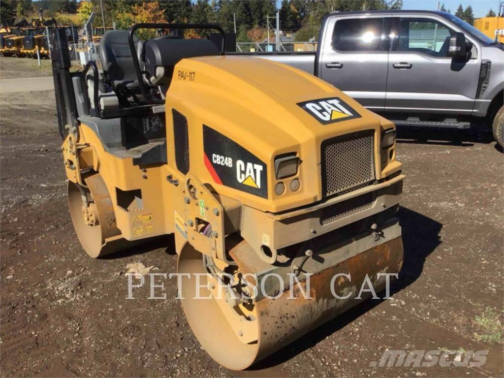 CAT CB24B Rodillos de doble tambor