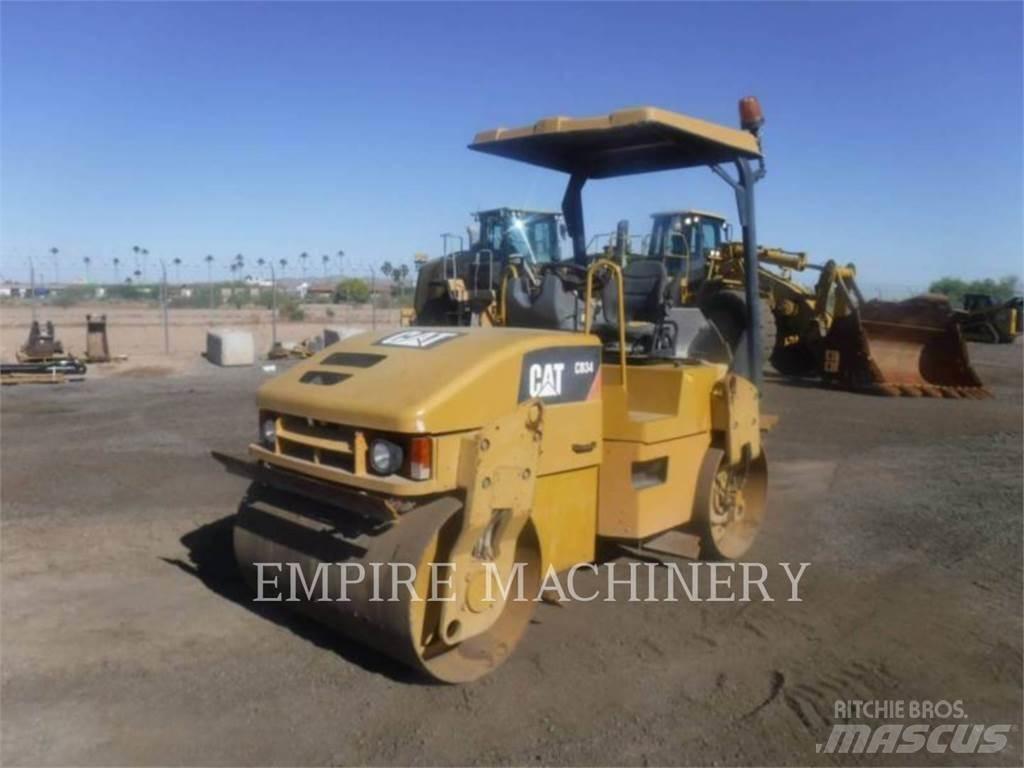 CAT CB34 Rodillos de doble tambor