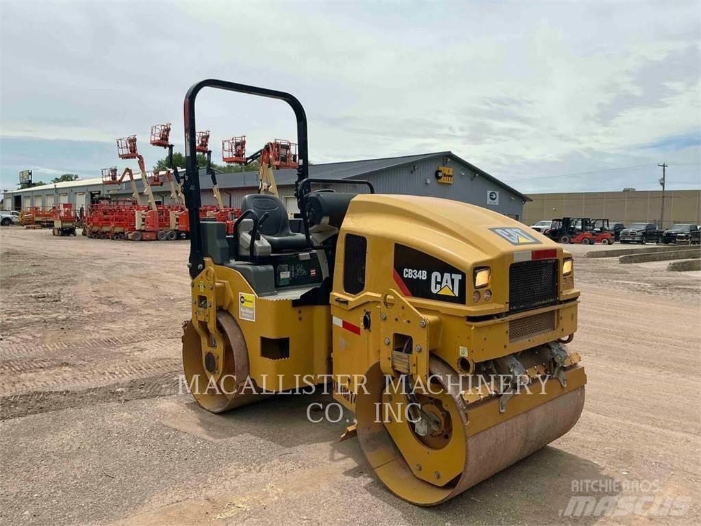CAT CB34B Rodillos de doble tambor