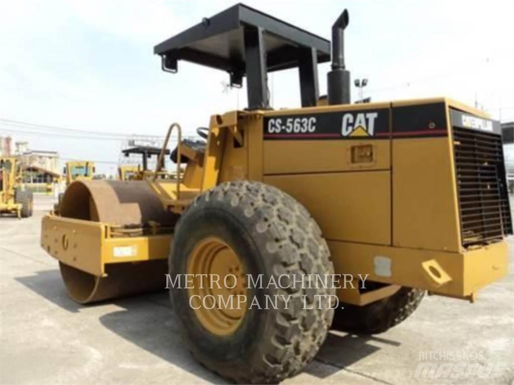 CAT CS-563CAW Rodillos de un solo tambor