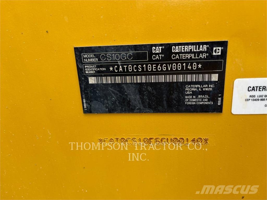CAT CS10GC Rodillos de un solo tambor