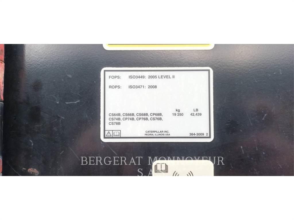 CAT CS76B 4F Compactadores de suelo