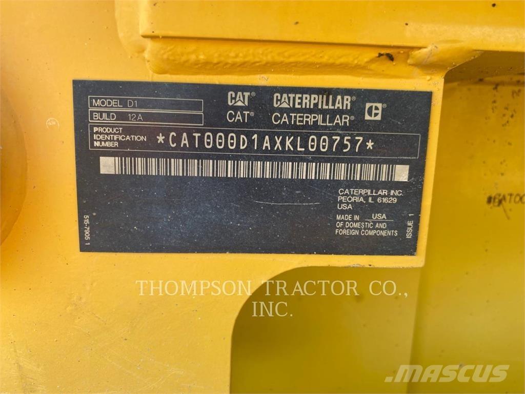 CAT D1LGP Buldozer sobre oruga