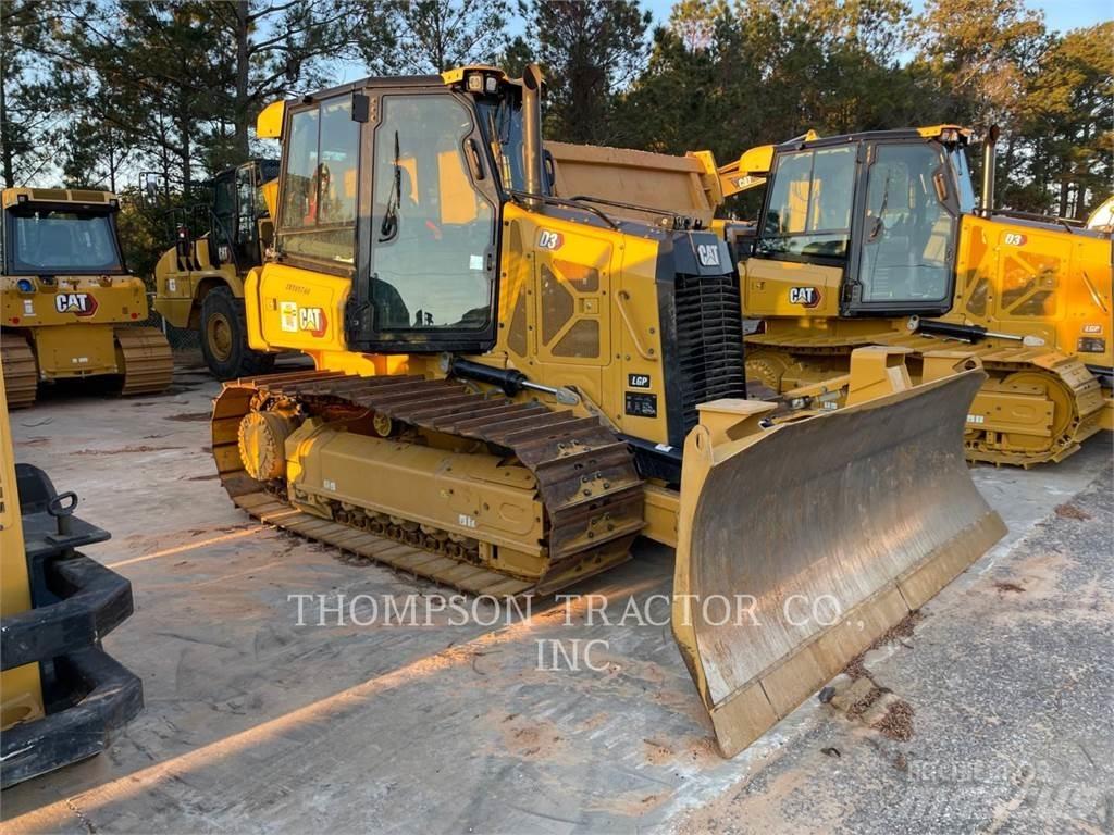 CAT D3 Buldozer sobre oruga