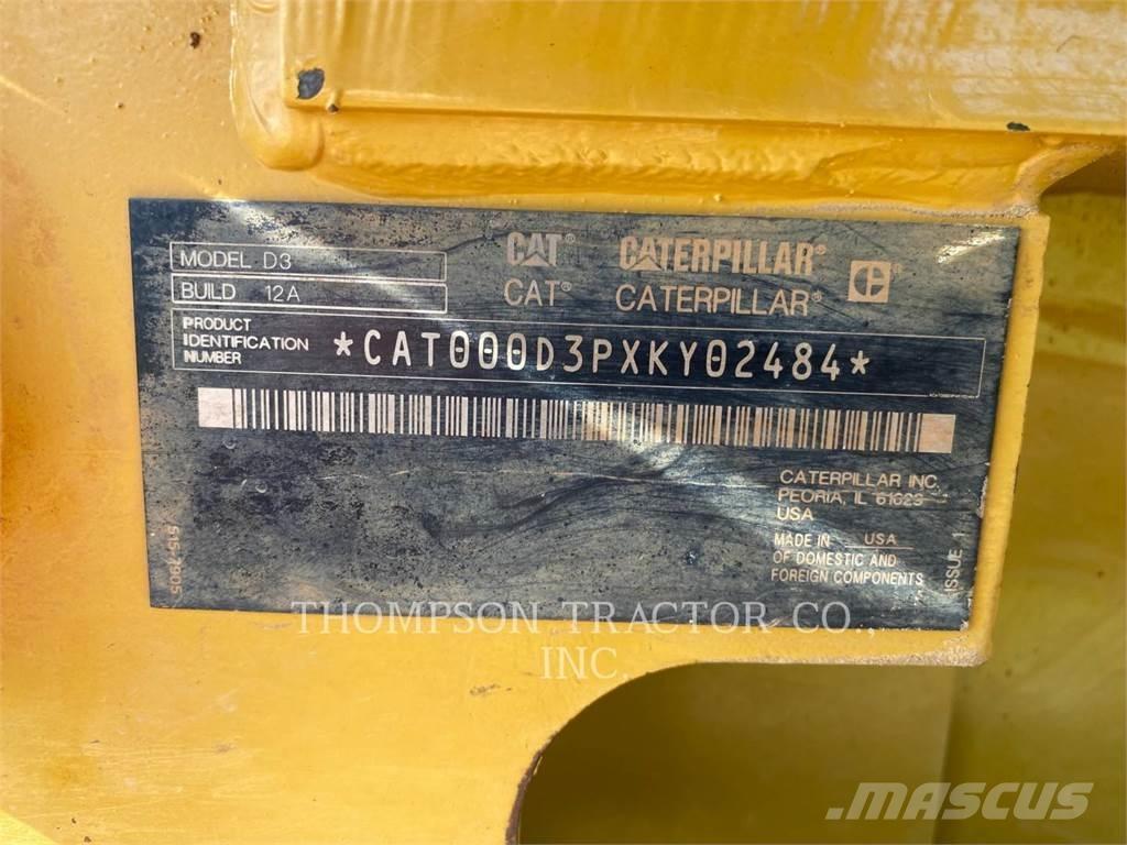 CAT D3 LGP Buldozer sobre oruga