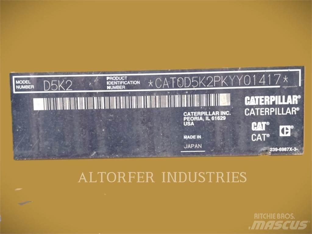 CAT D5K2 LGP Buldozer sobre oruga