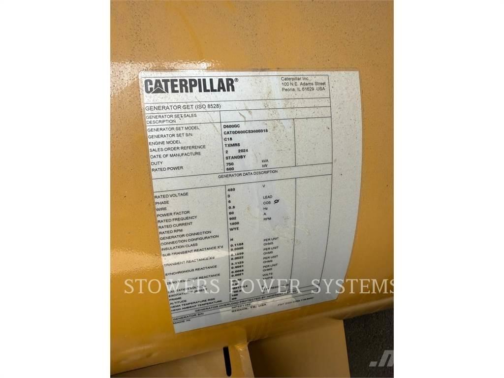 CAT D600GC Generadores diesel