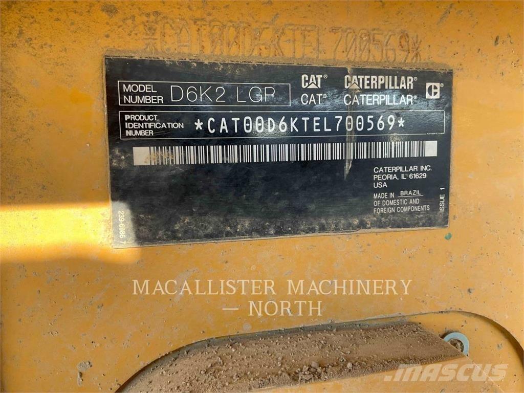 CAT D6K2L AZ24F Buldozer sobre oruga