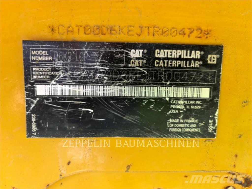 CAT D6K2LGP Buldozer sobre oruga