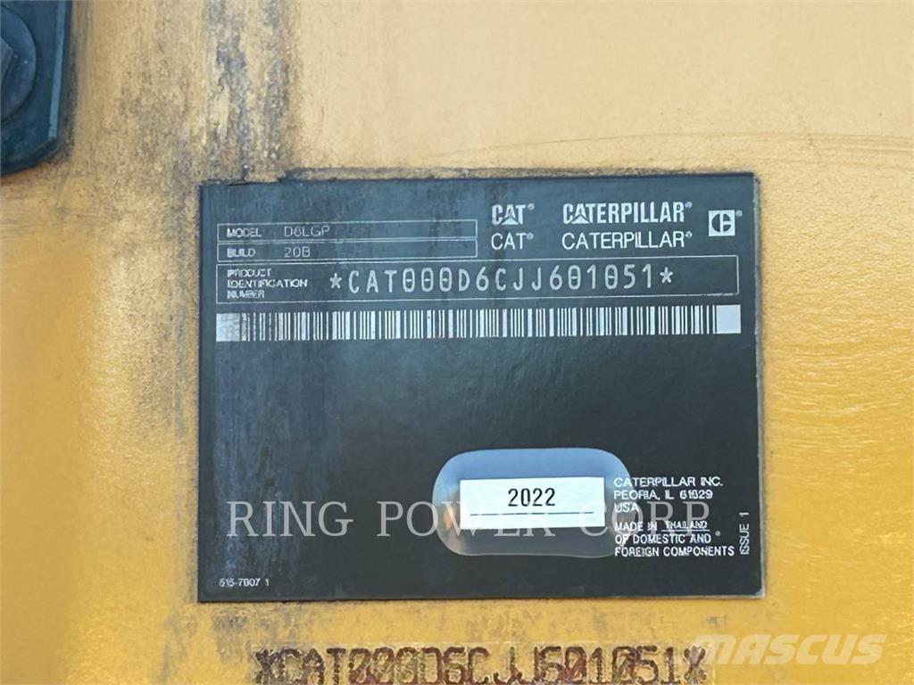 CAT D6LGP Buldozer sobre oruga