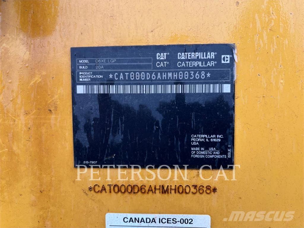 CAT D6XE LGP Buldozer sobre oruga