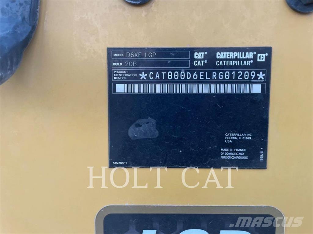 CAT D6XELGPVP3 Buldozer sobre oruga