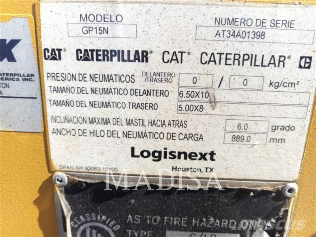 CAT GP15N5 Otras carretillas elevadoras